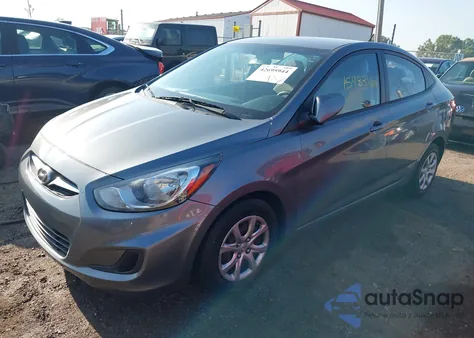 2013 Hyundai Accent Gls from USA, damaged, VIN KMHCT4AE4DU505636